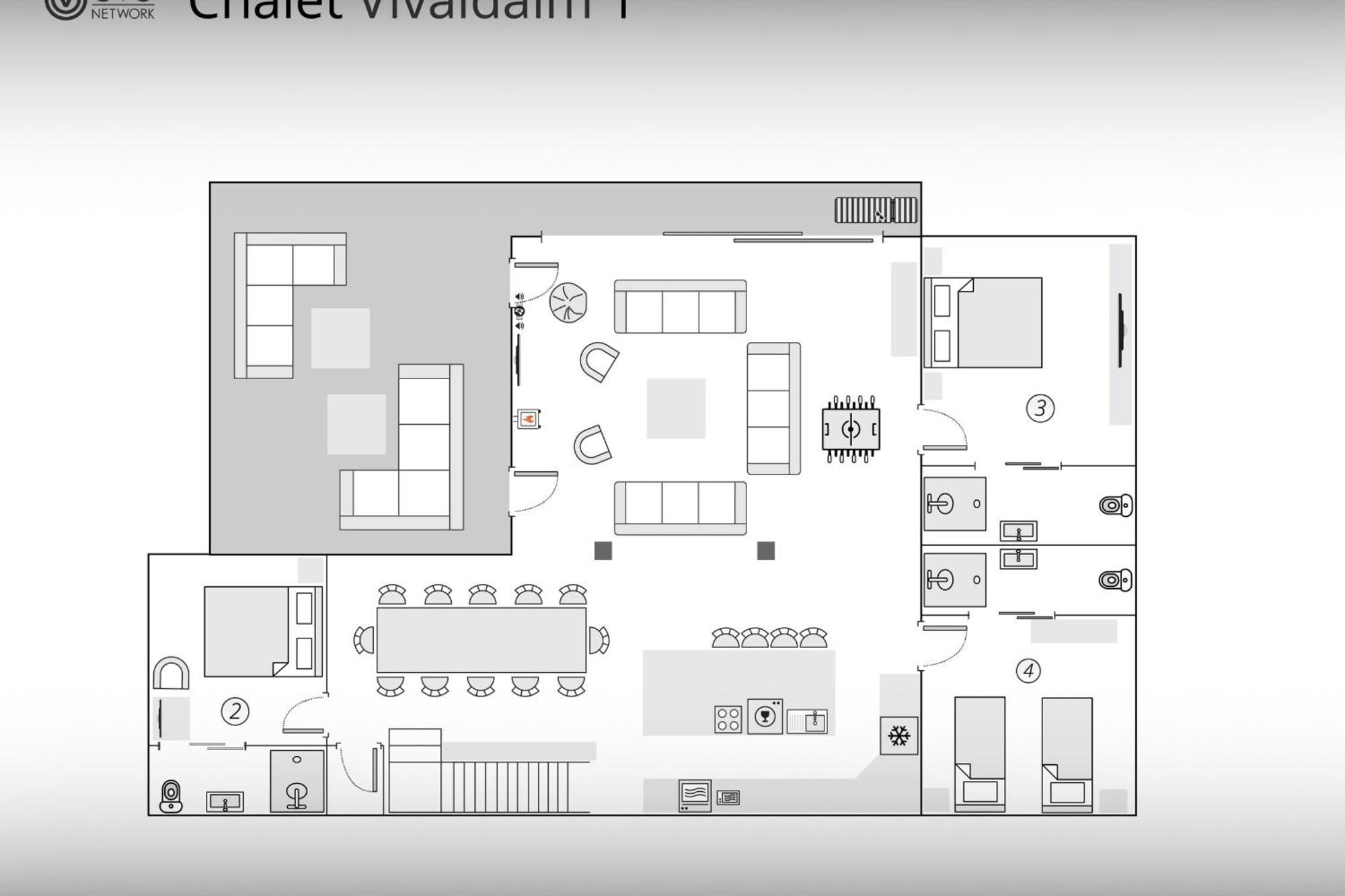 Chalet Vivaldaim - Ovo Network La Riviere-Enverse Eksteriør bilde